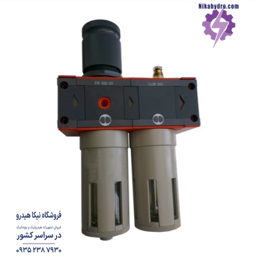 واحد مراقبت دو تکه سایز 3/4 اینچ ساخت شرکت متال ورک ایتالیا مدل SK300