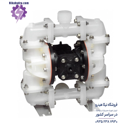 پمپ دیافراگمی پنوماتیکی سایز 1/4 اینچ ساخت کمپانی پمکار ترکیه